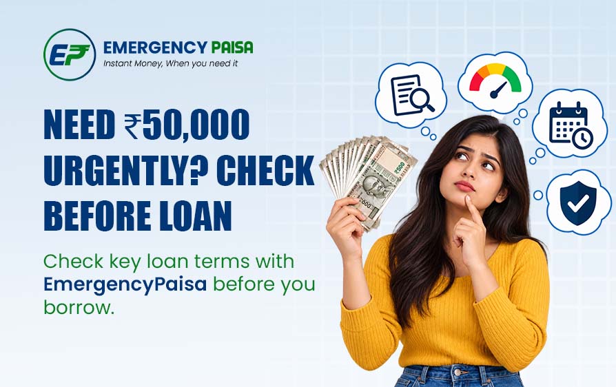 Need ?50,000 Urgently? Here's What I'd Check Before Taking That Loan